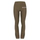 Khaki Cotton High Waist Flared Pants Khaki Cotton High Waist Flared Pants