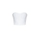 Cream Bandage Hook And Eye Structured Corset Cream Bandage Hook And Eye Structured Corset